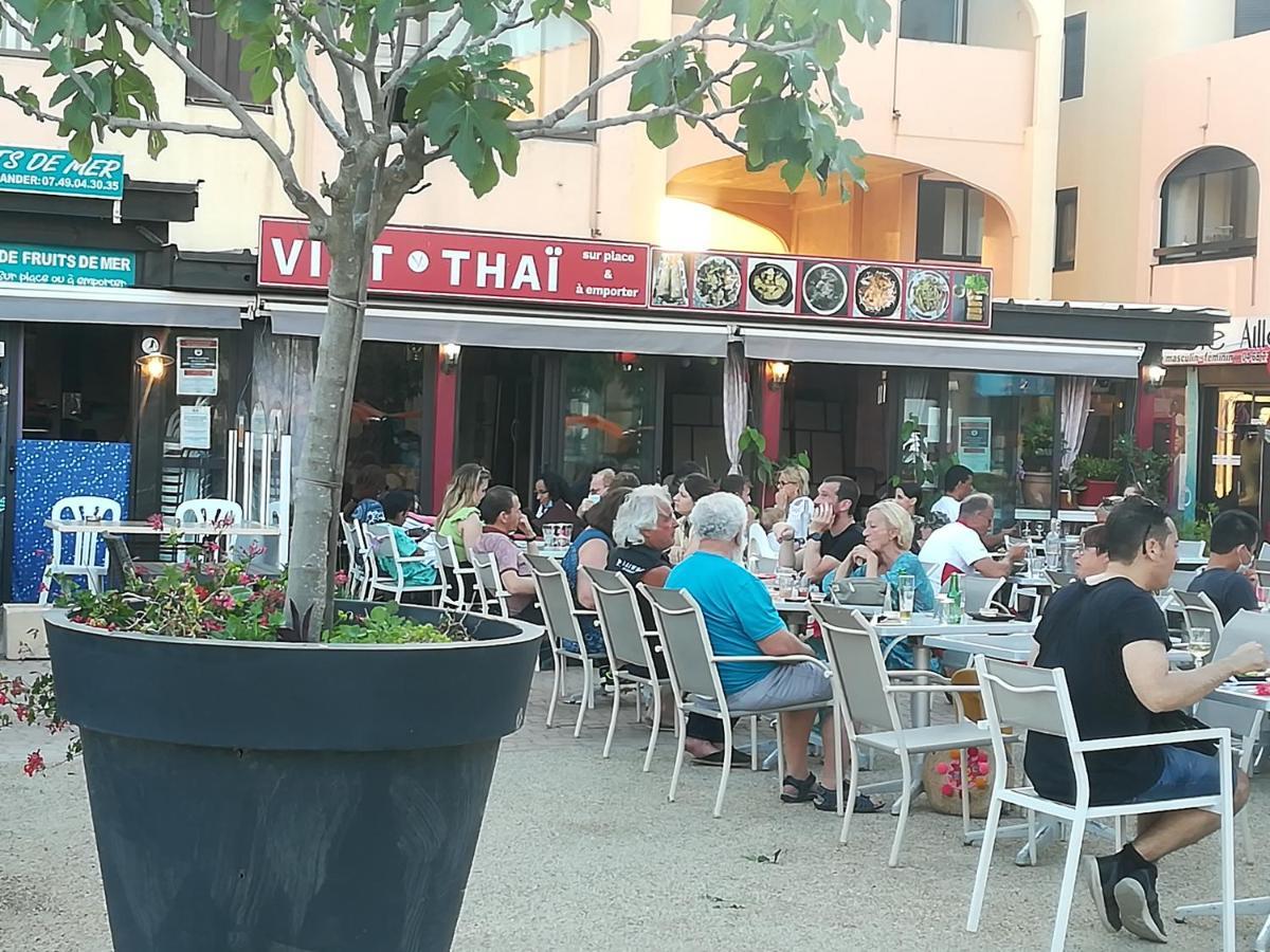Le Victoria'S Beach Barcares - Parking Prive - Direct Plage - 5 Minutes A Pied Du Lydia - 3 Personnes Le Barcarès Екстериор снимка