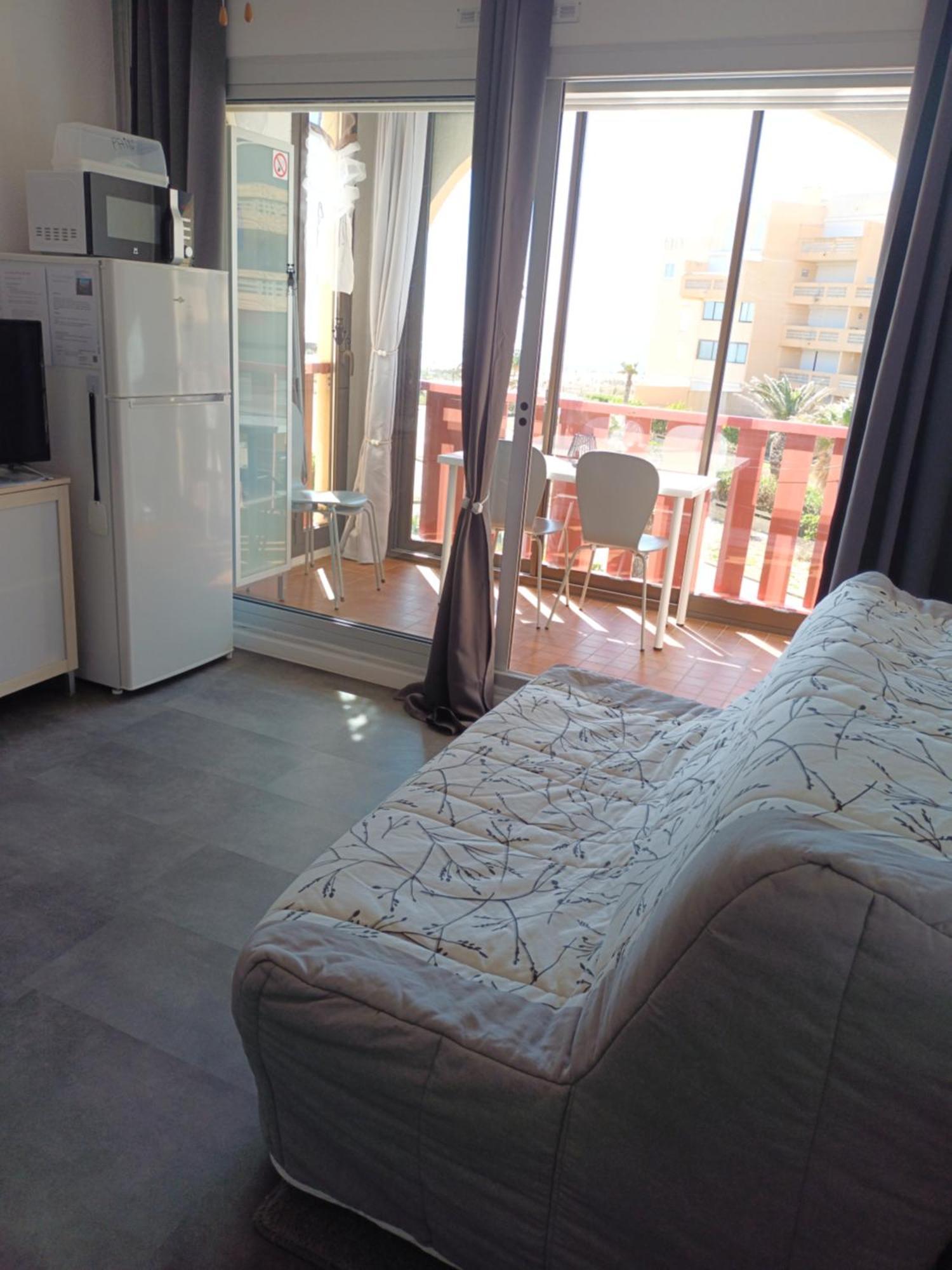 Le Victoria'S Beach Barcares - Parking Prive - Direct Plage - 5 Minutes A Pied Du Lydia - 3 Personnes Le Barcarès Екстериор снимка